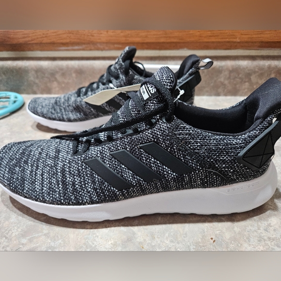 Adidas DayRacer Cloudfoam Black and White Sneakers - Picture 4 of 5